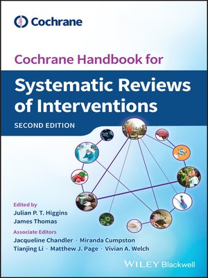cover image of Cochrane Handbook for Systematic Reviews of Interventions